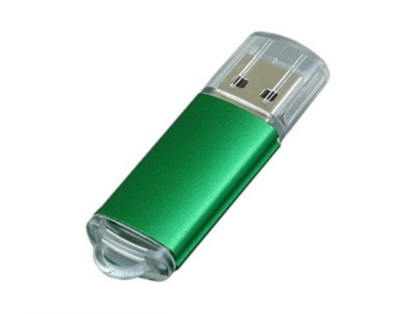 USB 2.0- флешка на 32 Гб с прозрачным колпачком