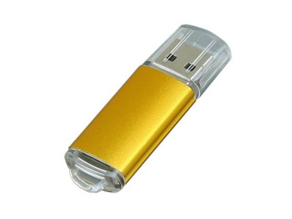 USB 2.0- флешка на 32 Гб с прозрачным колпачком