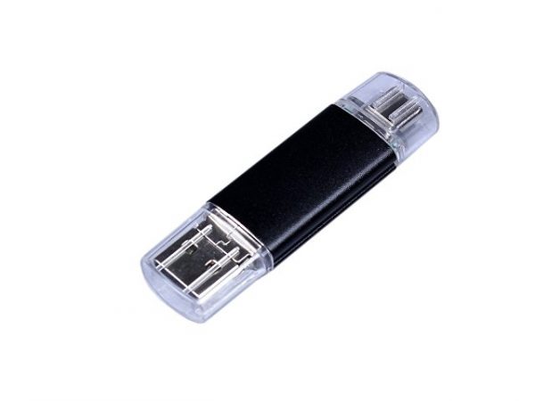 USB 2.0/micro USB/Type-C- флешка на 32 Гб