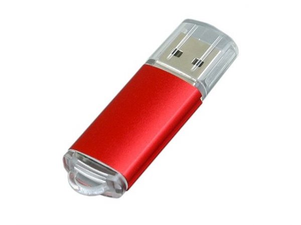 USB 2.0- флешка на 32 Гб с прозрачным колпачком