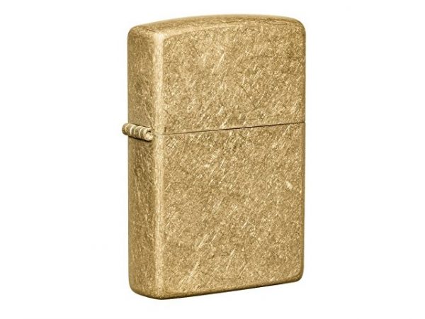 Зажигалка ZIPPO Classic с покрытием Tumbled Brass