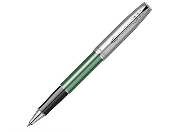 Ручка-роллер Parker «Sonnet Essentials Green SB Steel CT»