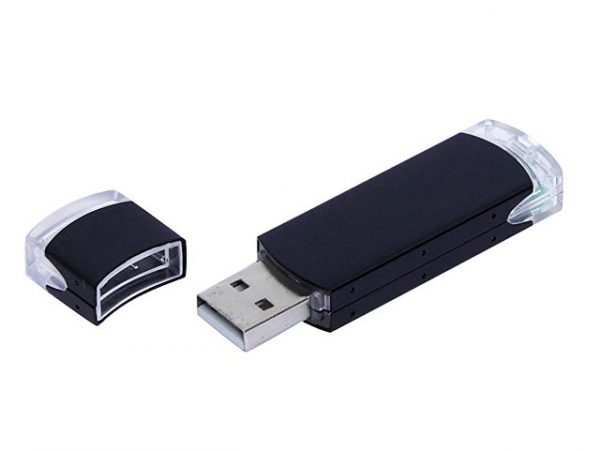 USB 3.0- флешка промо на 128 Гб прямоугольной классической формы