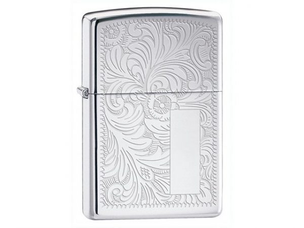 Зажигалка ZIPPO Venetian® с покрытием High Polish Chrome