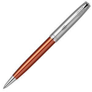 Ручка шариковая Parker «Sonnet Essentials Orange SB Steel CT»