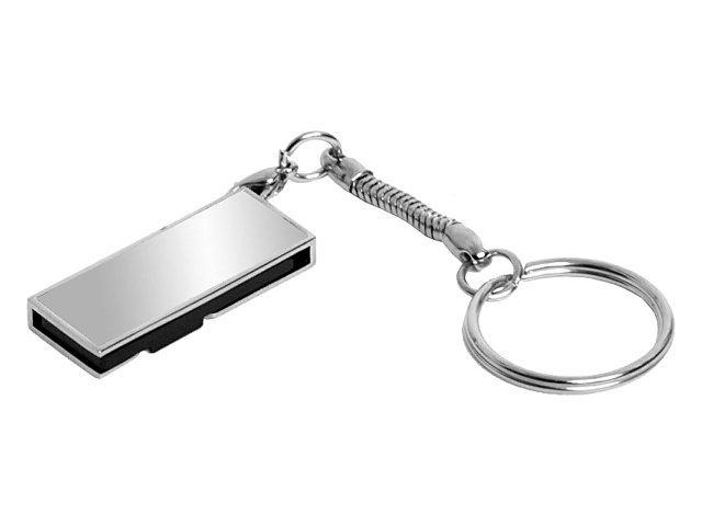 USB 2.0- флешка на 8 Гб с поворотным механизмом и зеркальным покрытием USB 2.0- флешка на 8 Гб с поворотным механизмом и зеркальным покрытием