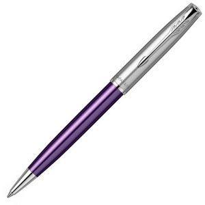 Ручка шариковая Parker «Sonnet Essentials Violet SB Steel CT»