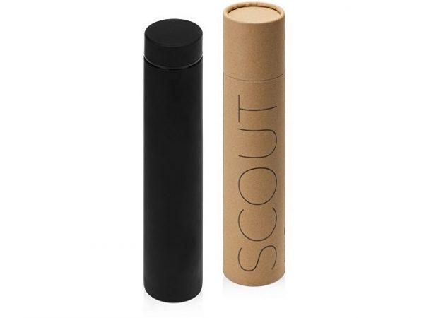 Вакуумный термос «Scout», soft-touch, 235 мл, тубус