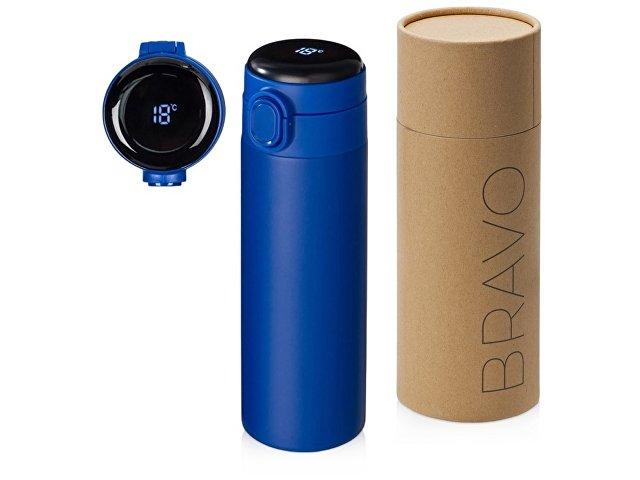 Вакуумная термокружка с индикатором и медной изоляцией «Bravo», тубус, 400 мл Вакуумная термокружка с индикатором и медной изоляцией «Bravo», тубус, 400 мл