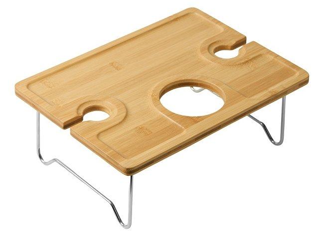 Столик бамбуковый на складных ножках «Barolo» Столик бамбуковый на складных ножках «Barolo»