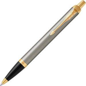 Ручка шариковая Parker «IM Core Brushed Metal GT»