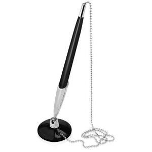 Ручка пластиковая шариковая на подставке «Холд»