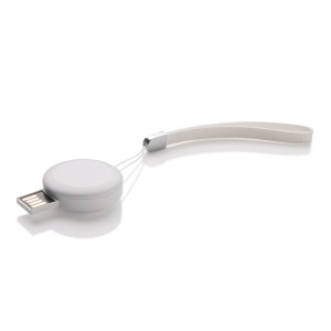 USB флешка Round 8 ГБ, белый