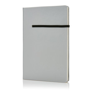 Блокнот для записей формата А5 на резинке