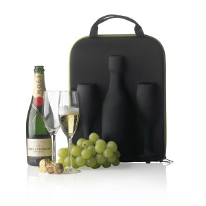 Кейс Flute для шампанского и двух бокалов